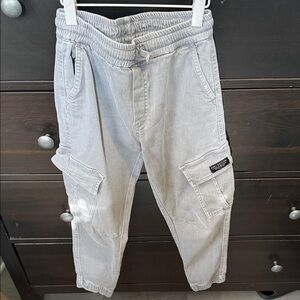 ZARA BOYS CARGO PANTS SIZE 9 SEE VIDEO